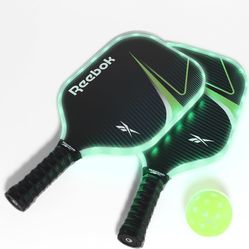 New Reebok Glow-in-the-dark Pickleball set