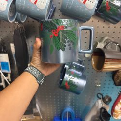 Holiday Holly Christmas Coffee Mug