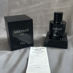 Brand New Dior Sauvage Elixir – Never Used, Receipt Included
