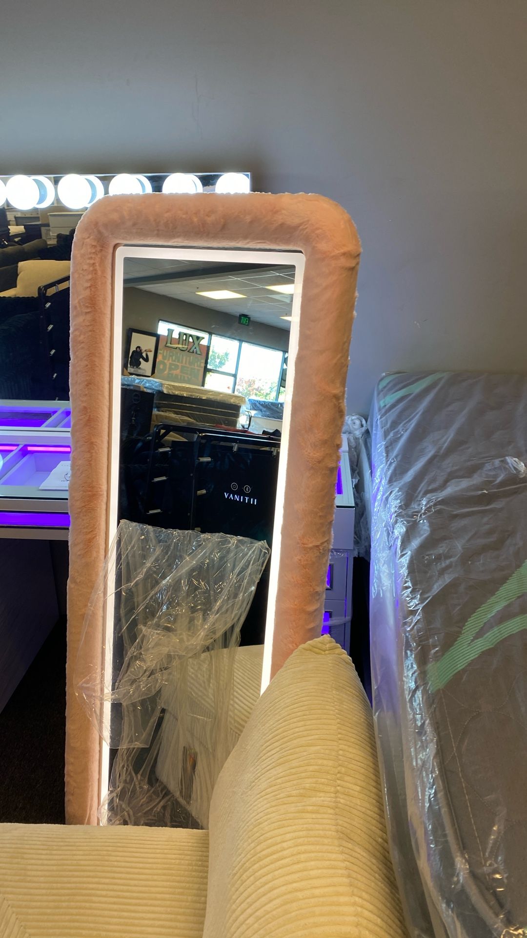 Vanity Bluetooth Mirror Floor Mirror Must Sell Can Deliver