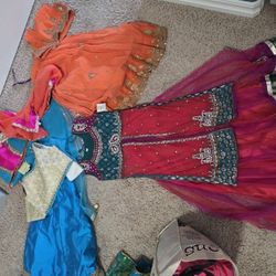 Gorgeous Girls Indian dresses From Age 2 Til Age  11