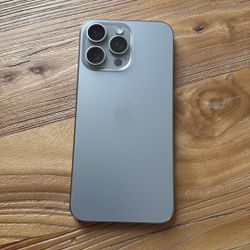 Iphone 15 Pro Max Unlocked 256gb 90% Natural Titanium Like New
