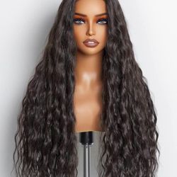 Human Hair Blend Wig