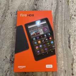 Amazon Fire HD 8 tablet, 8” HD Display, 32 GB