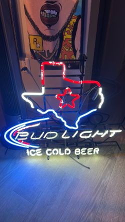 Lone Star Texas Beer Neon Sign 19x15  Home Bar Pub Store Wall Decor