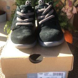 NIB Ugg Toddler Size 7 Black Suede Boots