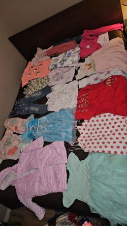 2t,3t Baby Girl Clothes Big Bundle 65+ Items + 5 Shoes Pairs
