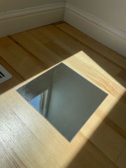 ikea lots square mirror 12in