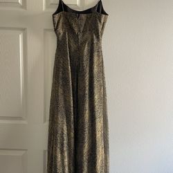 Beautiful Gold And Black Dress