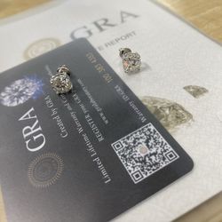 Lab Diamond earrings