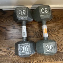 30 Lb Dumbbells