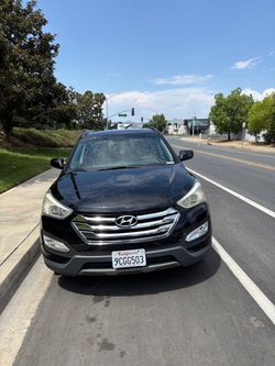 Hyundai Santa Fe SUV Black
