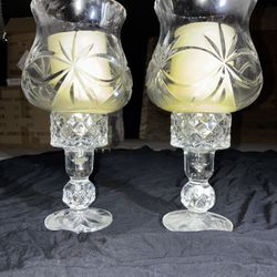 100% Crystal Candle Holder