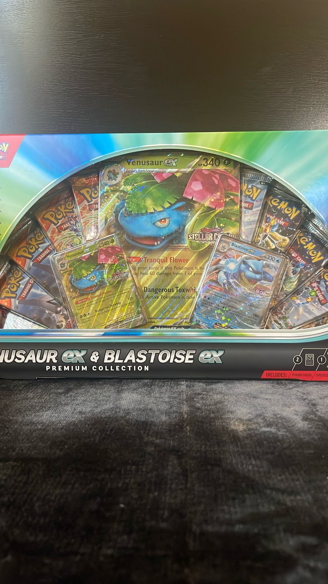 Pokemon Venusaur ex & Blastoise ex Premium Collection