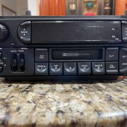 Chrysler Jeep Dodge OEM Tape Deck P0(contact info removed)AJ