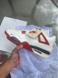 Size 12.5 Nike Jordan 4 Brick after Brick Nigel Sylvester SNKRS Confirmed Purchase