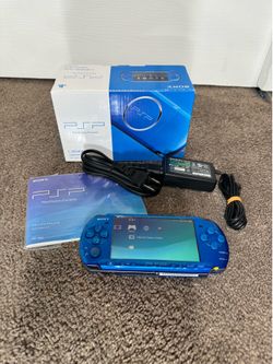 PSP 3000 Radiant Blue With Games