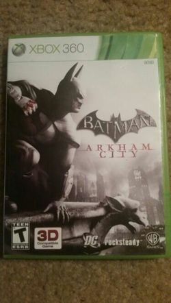 Batman arkham city (xbox 360) great game