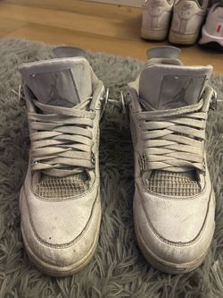 White Jordan 4s