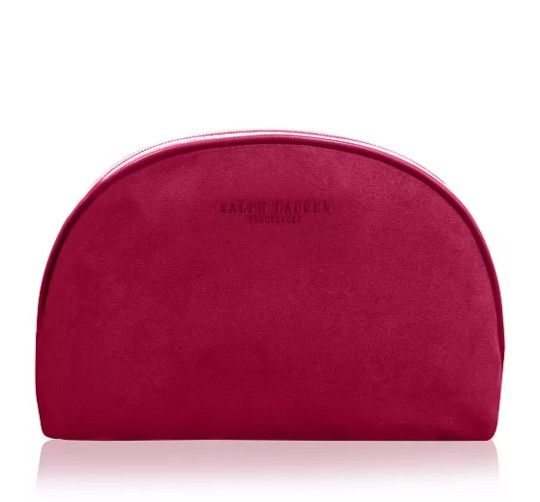 RALPH LAUREN Romance Makeup Cosmetic Pouch - Pink Brand New