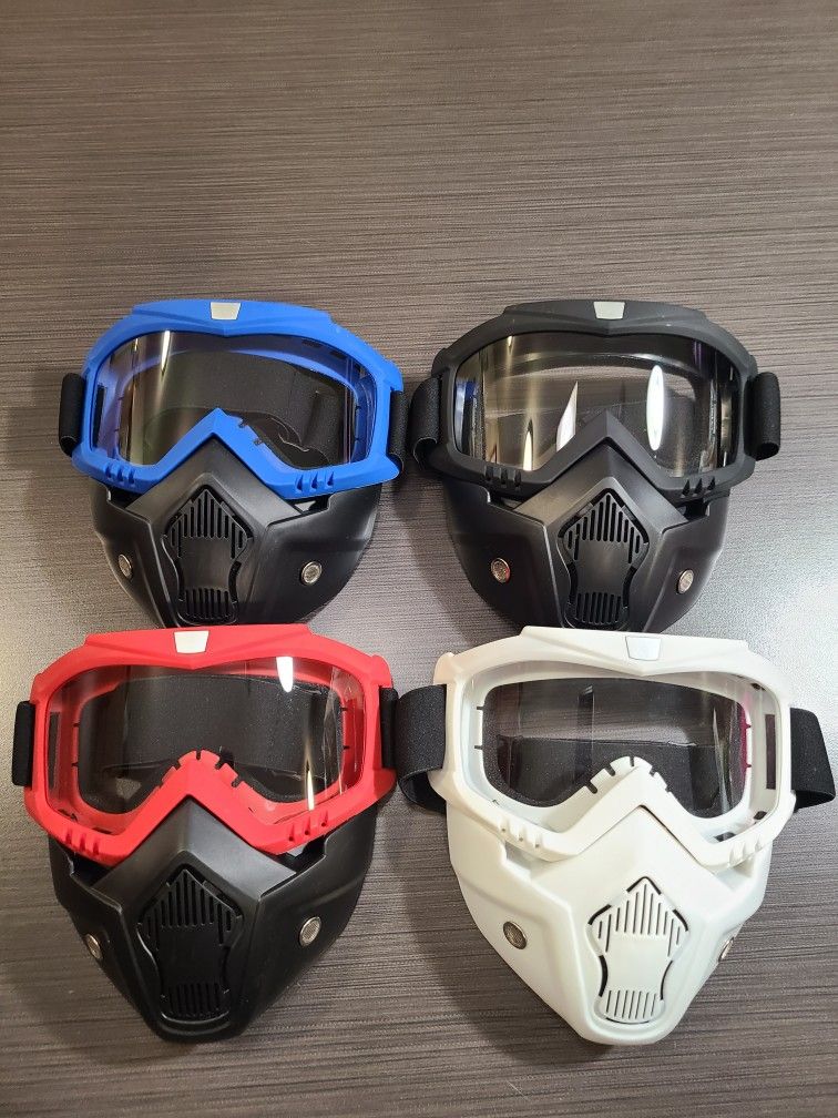 Tactical Mask with Goggles