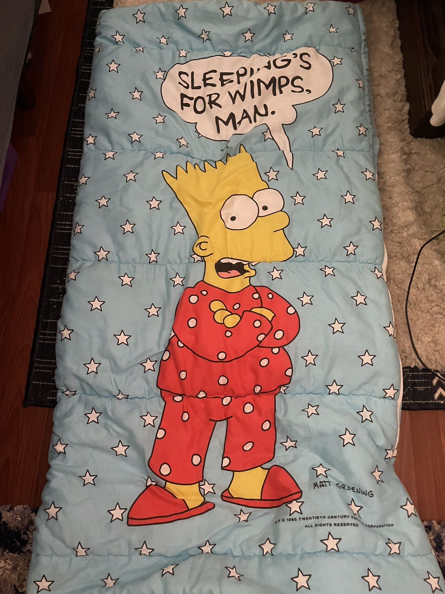 Kids BART Simpson Sleeping Bag