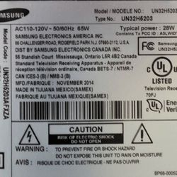 Samsung 32in Smart TV 