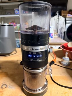 KitchenAid burr coffee grinder