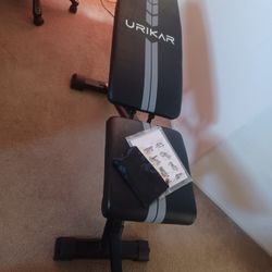 Weight Bench New With Tool Bag