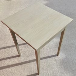 End Table - Solid Oak W/Gray Wash