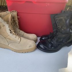 McRae Footwear  Military Boots Size 13w Vibram soles Corcoran Jump Boots Military 13