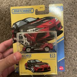 Hotwheels Supra Matchbox