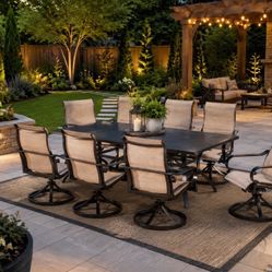 Brand New Patio Outdoor Dining Table Set 