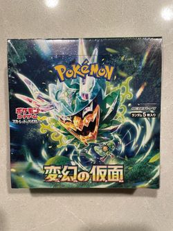 Mask of Change Japanese Booster Box *SEALED* Pokemon Scarlet Violet sv6 TCG Twilight Masquerade JPN Japan