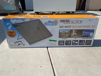 100 Watt Solar Panel Kit $130 obo