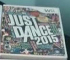 Wii game just dance 2015