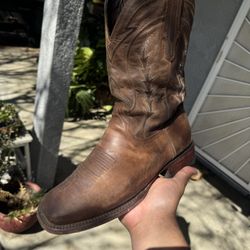 Tecovas The Doc Goat Square Toe Boots 9.5 WIDE