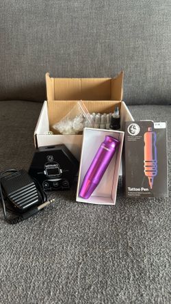 Wormhole Tattoo Pen Kit with Power Supply