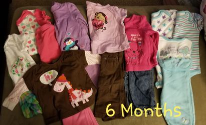 Baby girl clothes 6 Months Lot