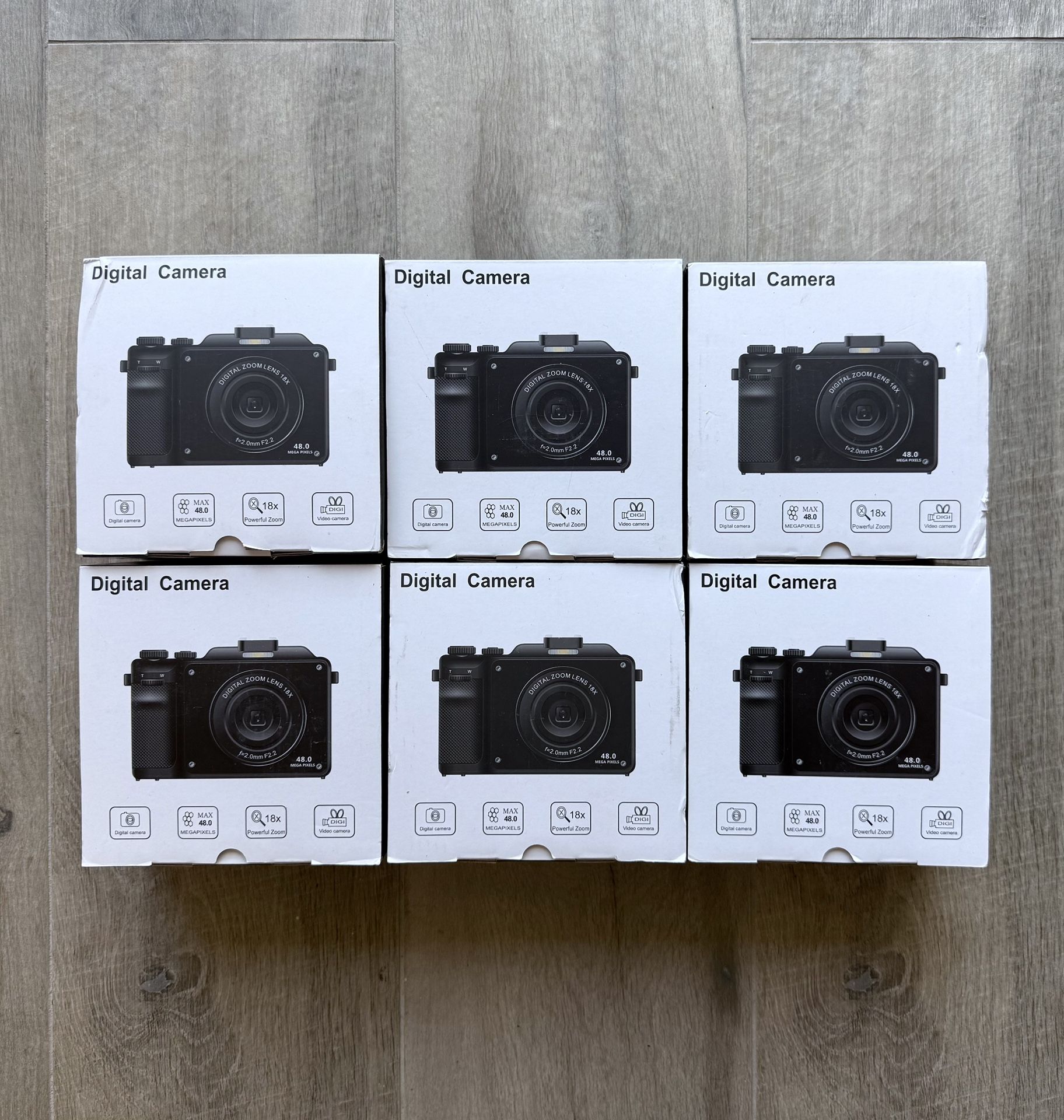 New in Box Digital Cameras ($40 each or 5 for $185)