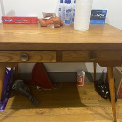 Wood Kitchen Or Living Room Table. 