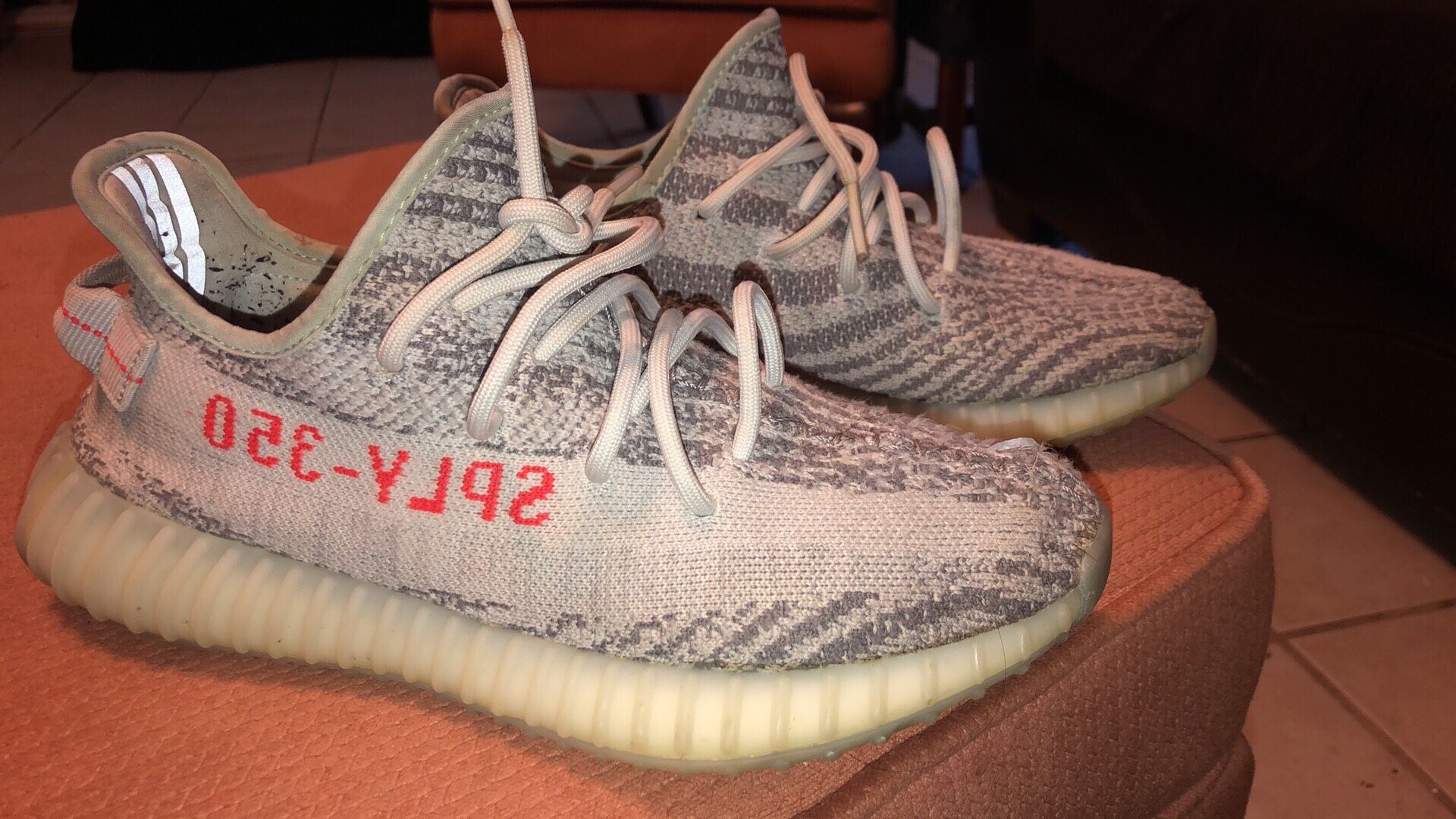 Adidas Yeezy blue tints