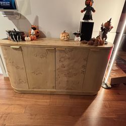 Burl Veneer Sideboard 