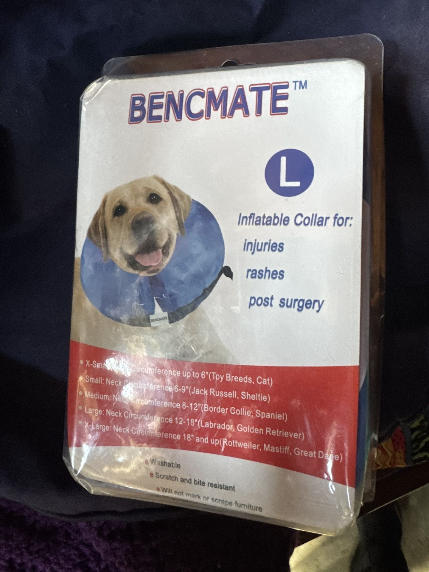 Inflatable Dog Collar