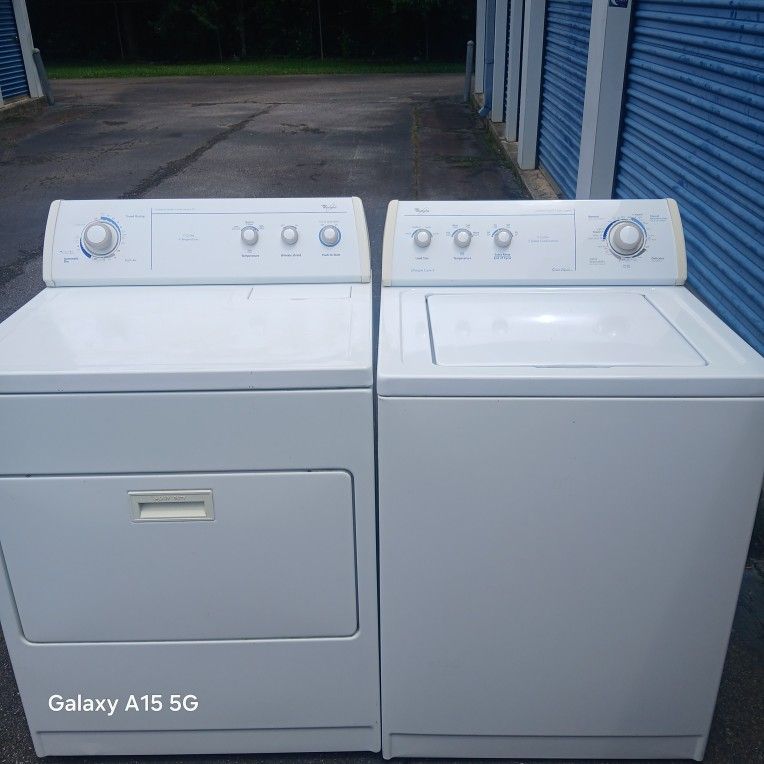 Very Nice Whirlpool Commercial Quality Washer And Dryer Matching Set ** Free Local Delivery