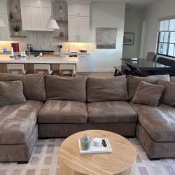 Crate & Barrel Axis Sectional
