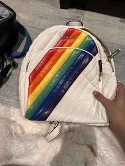 micheal kors rainbow backpack purse