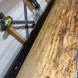 work table 8 ft long 24 in wide adjustable height