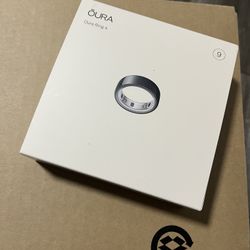 Oura Ring Gen 4 – Black, Size 9 (2 Available, Brand New)