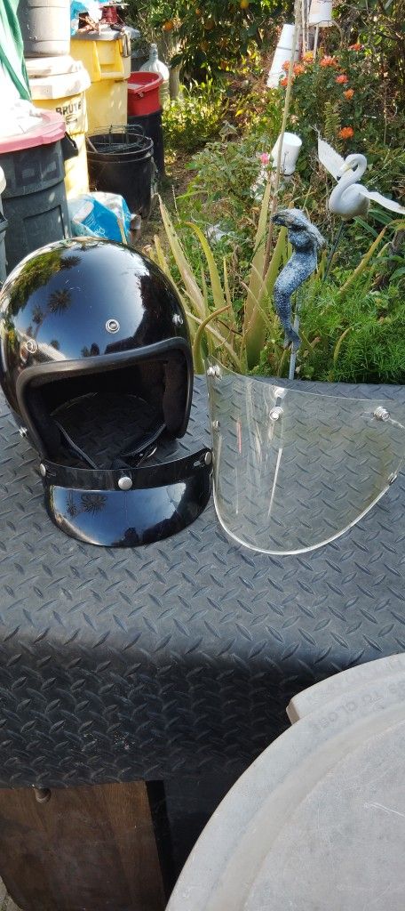 Black Large Motorcycle Helmet M2R M1 Full Face Helmet Large (59